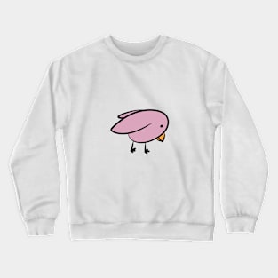 Cartoon Bird - Gazing Down Crewneck Sweatshirt